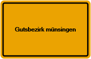 Grundbuchamt Gutsbezirk Münsingen